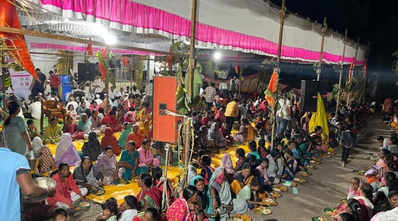 अरणगाव दुमाला येथे सप्ताहात मुस्लिम समाजाकडून महाप्रसाद