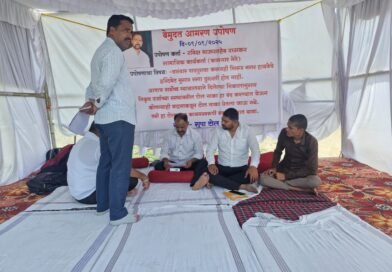 शिरूर नगर निकृष्ट रस्त्यावरील सुपा टोल नाका कायमस्वरूपी बंद करण्यासाठी… कामगार नेते रविश रासकर यांचे उपोषण सुरू